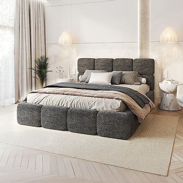 FDM Polsterbett CLOUDY Bettgestell Bett 140x200, günstig online kaufen