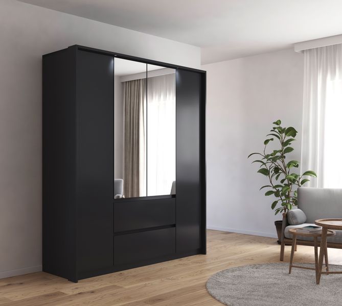 rauch Drehtürenschrank "Mainz mit Spiegel und Passepartout" optional mit Be günstig online kaufen