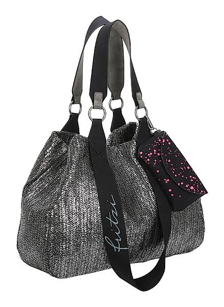 Fritzi aus Preußen Henkeltasche "Izzy Medium Limited Painted Straw", mit ab günstig online kaufen