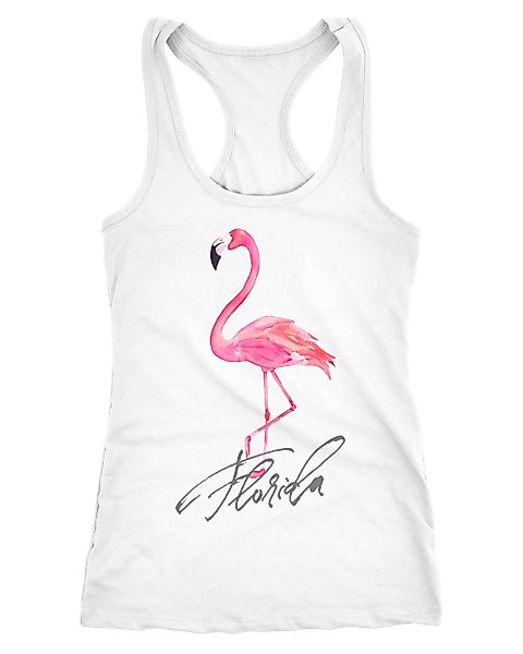 Neverless Tanktop Damen Tank-Top Shirt Flamingo günstig online kaufen