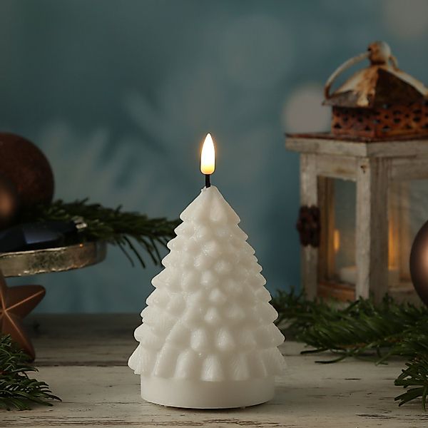 Deluxe Homeart LED-Kerze Tannenbaum Weihnachtsbaum Deluxe günstig online kaufen