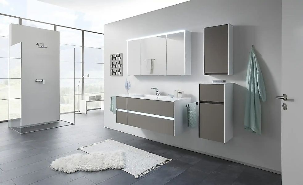 calmo Wandschrank   Stilaro ¦ grau ¦ Maße (cm): B: 37 H: 71 T: 17.0 Schränk günstig online kaufen