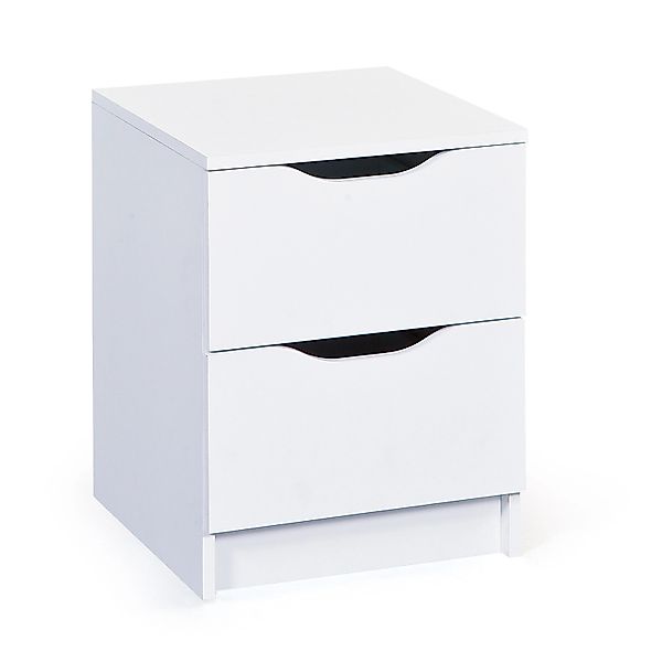 ebuy24 Wung Kommode 2 Schubladen Weiss günstig online kaufen