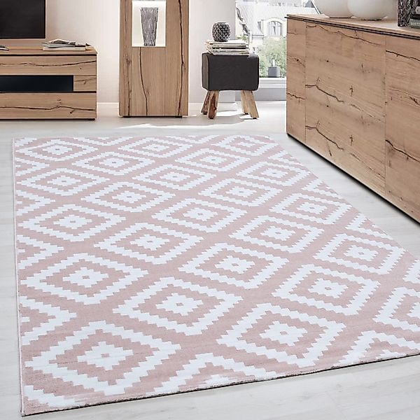 Carpettex Designteppich Geometrisch Design, Läufer, Höhe: 6 mm, Modern Kurz günstig online kaufen