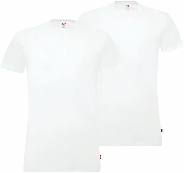 Levis T-Shirt Packung, 2er-Pack, Rundhalsausschnitt, Kurzarm, Cotton-Mix, e günstig online kaufen