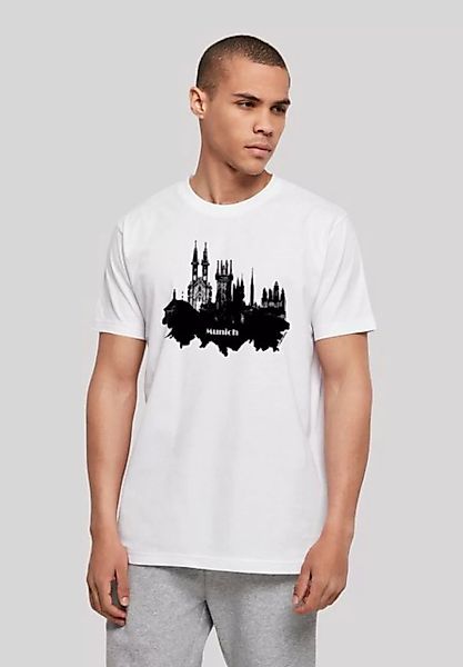 F4NT4STIC T-Shirt Cities Collection - Munich skyline Print günstig online kaufen