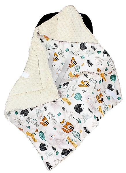 Einschlagdecke Baby Winter Einschlagdecke für Babyschale günstig online kaufen