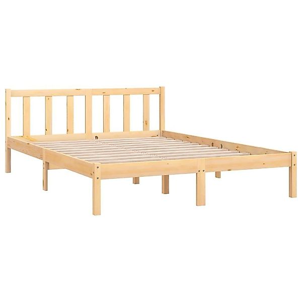 furnicato Bettgestell Massivholzbett Kiefernholz 160x200 cm günstig online kaufen