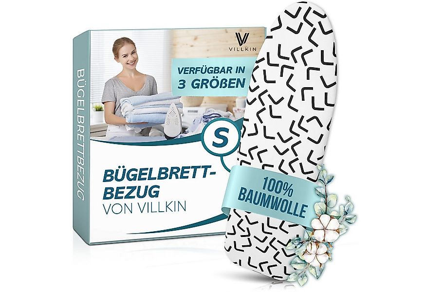 Villkin Bügelbrettbezug, Bügeltischbezug, Bügelunterlage, Bügelpolster, Büg günstig online kaufen