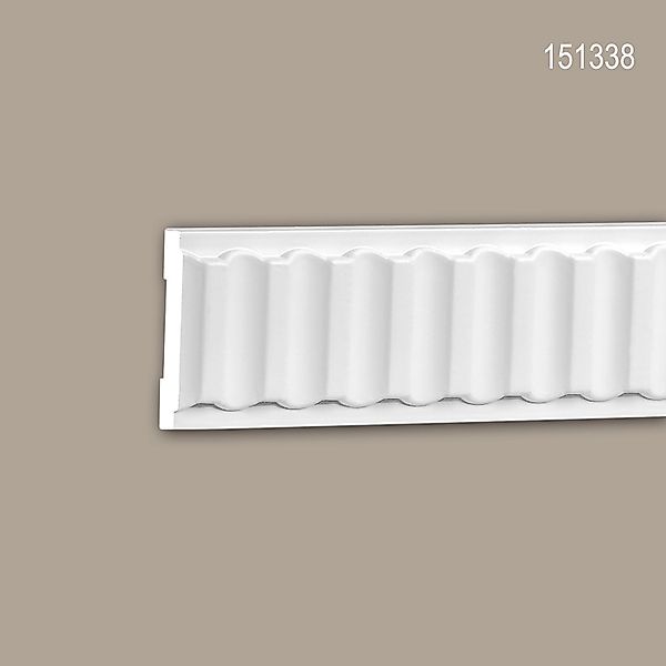 PROFHOME 151338 Wand- und Friesleiste Stuckleiste Zierleiste Wandleiste 2 m günstig online kaufen