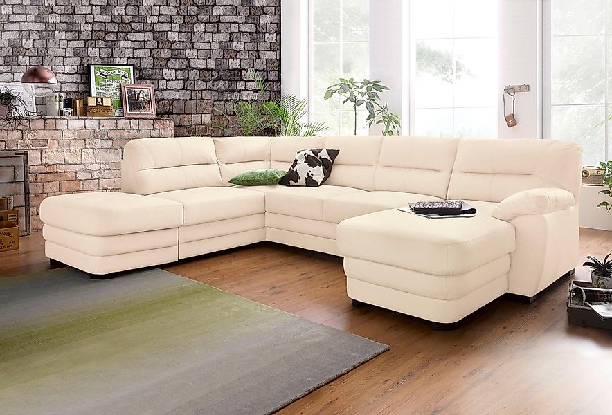 COTTA Wohnlandschaft "Royale U-Form", wahlweise mit Bettfunktion günstig online kaufen