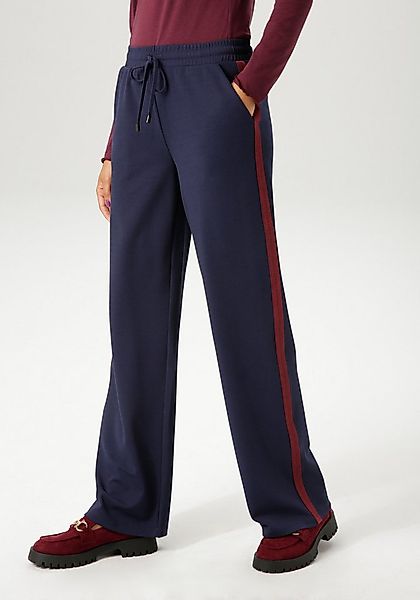 Aniston CASUAL Schlupfhose mit trendigem Tape entlang der Seitennähte günstig online kaufen