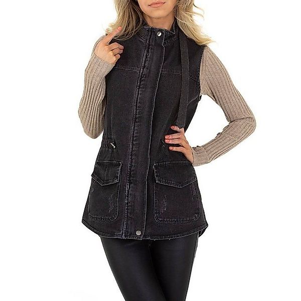 Ital-Design Jeansjacke Damen Freizeit Jeansstoff Jeansjacke günstig online kaufen
