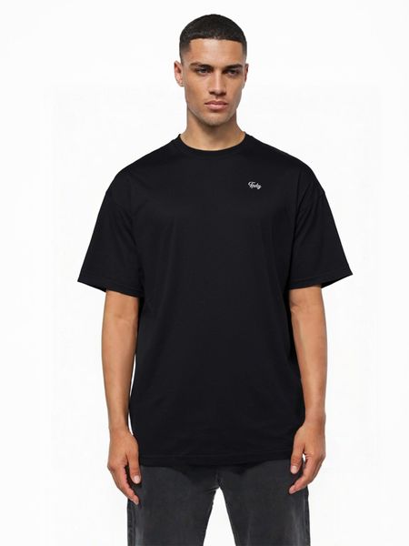 trueprodigy Oversize-Shirt Nika Logostickerei Rundhals dicker günstig online kaufen