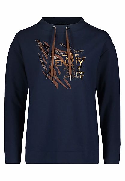 Betty Barclay Sweatshirt "Betty Barclay Sweatshirt mit Kragen", Glitzerstei günstig online kaufen