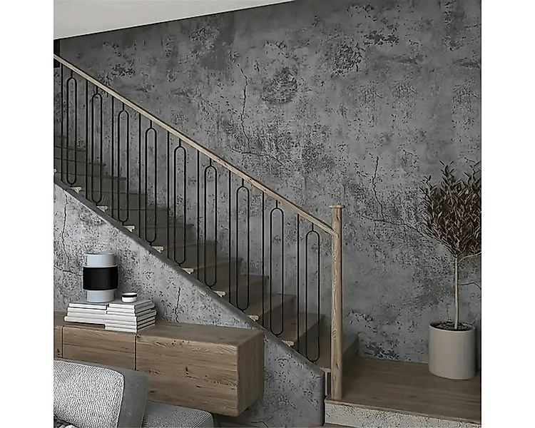 HomeBella Mustertapete Wasserfeste Tapete Betonoptik selbstklebend rückstan günstig online kaufen