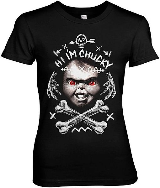 Chucky T-Shirt Hi I'm Chucky Girly Tee günstig online kaufen