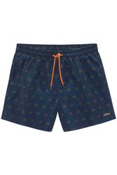 s.Oliver Badeshorts mit modischem Alloverprint günstig online kaufen