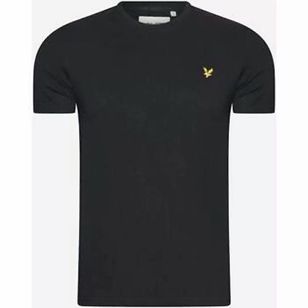 Lyle & Scott  T-Shirts & Poloshirts Plain t-shirt - jet black günstig online kaufen