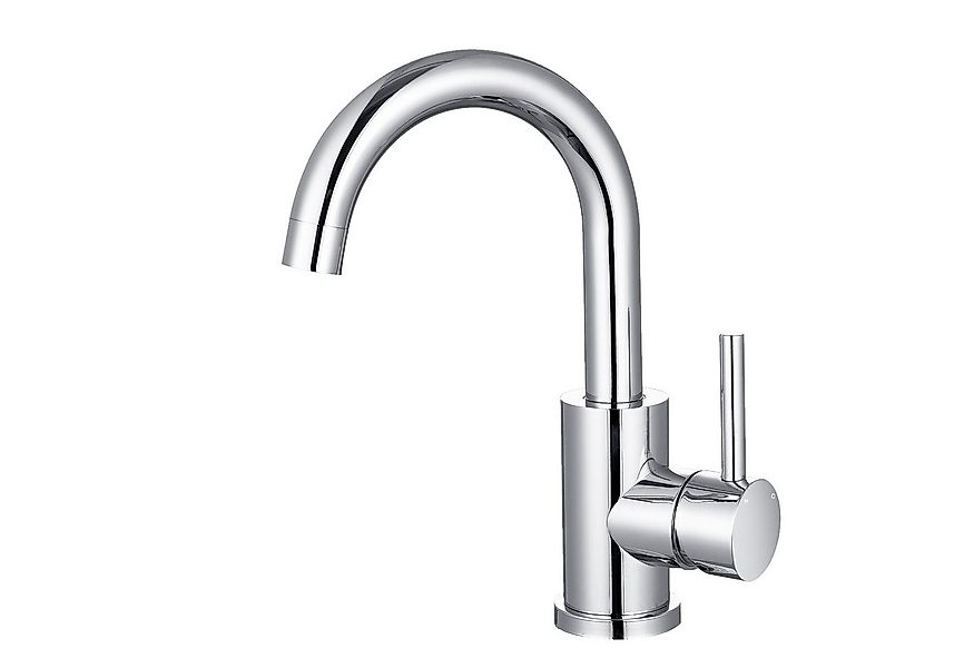 AICA Waschtischarmatur Wasserhahn Bad 360° Drehbar, Warm/Kaltwasser Mischba günstig online kaufen