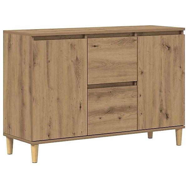 vidaXL Sideboard Artisan-Eiche 102x35x70 cm Holzwerkstoff 856485 günstig online kaufen