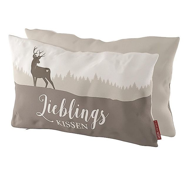 La Vida Dekokissen Kissen Dekokissen Kuschelkissen für Dich) la vida Liebli günstig online kaufen