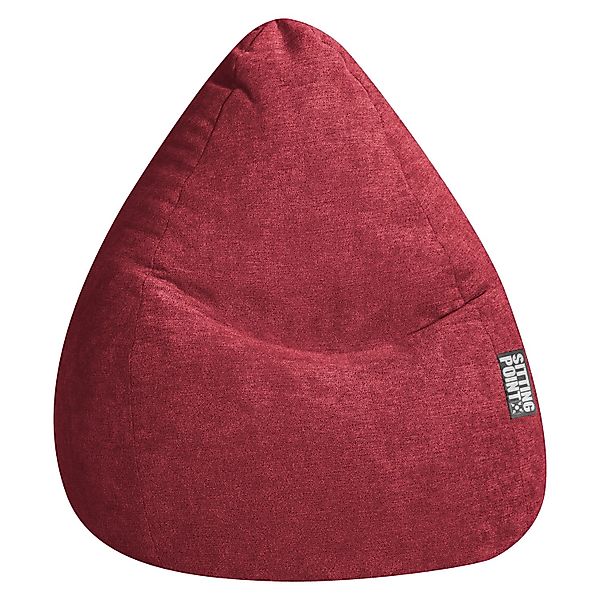 Sitting Point Sitzsack Alfa 300, Weinrot günstig online kaufen
