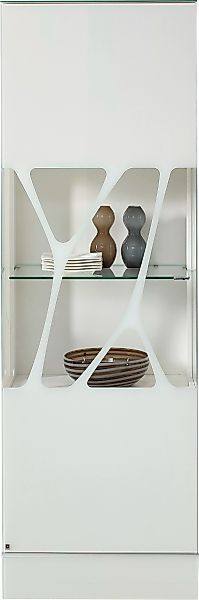 LEONARDO Vitrine "Cube", mit Sicherheitsglas und edlem MDF Holz, Höhe 192 c günstig online kaufen