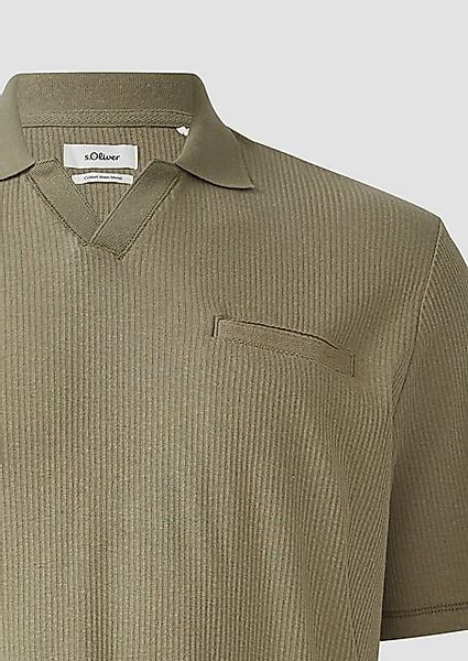 s.Oliver Kurzarmshirt Polo-Shirt günstig online kaufen