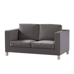 Bezug für Karlanda 2-Sitzer Sofa nicht ausklappbar, kurz, braun, 60cm x 30c günstig online kaufen