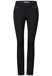 STREET ONE Röhrenhose Middle Waist günstig online kaufen