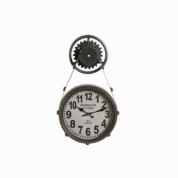 Wanduhr Dkd Home Decor Kristall Schwarz Eisen (33 X 8 X 58 Cm) günstig online kaufen