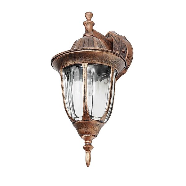 Licht-Erlebnisse Außen-Wandleuchte MILANO, ohne Leuchtmittel, Außenwandlamp günstig online kaufen