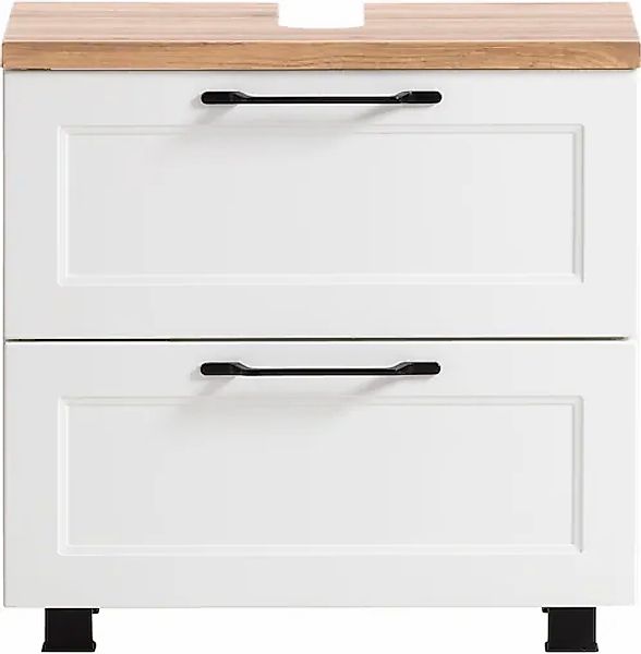 welltime Waschbeckenunterschrank »Lana«, Badmöbel, 2 Schubladen, 60 cm brei günstig online kaufen