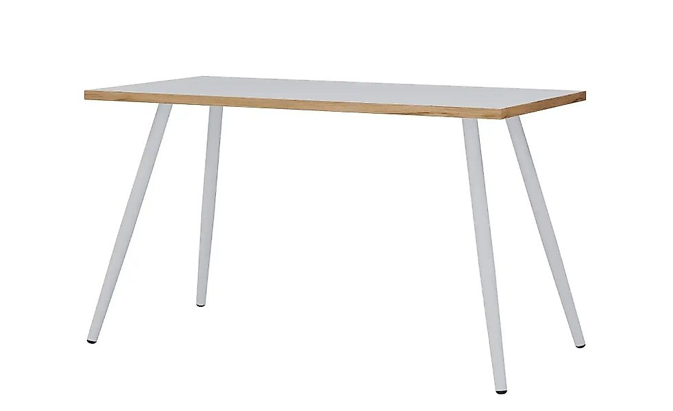 Schreibtisch  Vadar ¦ grau ¦ Maße (cm): B: 138 H: 70 Tische > Schreibtische günstig online kaufen