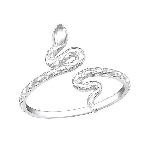 Order & Smile Schmuck Silberring Ring Schlange Silber 925 günstig online kaufen