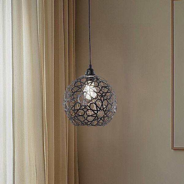 Hängelampe Fellini MR-785 1-flammig Ø 25cm schwarz günstig online kaufen