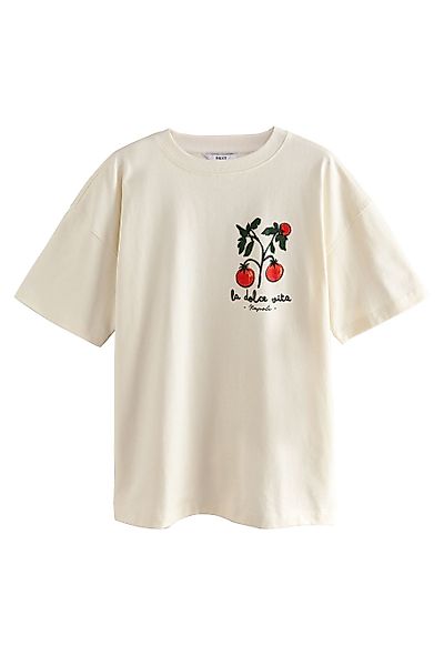 Next Strandshirt Strand-T-Shirt mit Grafik-Print (1-tlg) günstig online kaufen