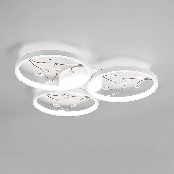 TRIO Leuchten LED Deckenleuchte »Groovy«, 1 flammig, Leuchtmittel LED-Board günstig online kaufen