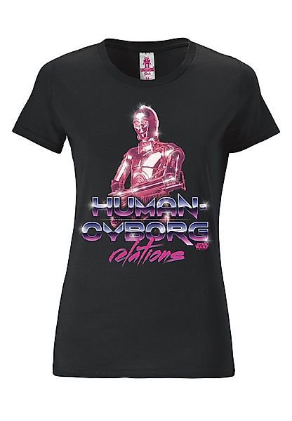 LOGOSHIRT T-Shirt "C-3PO", mit tollem Frontprint günstig online kaufen
