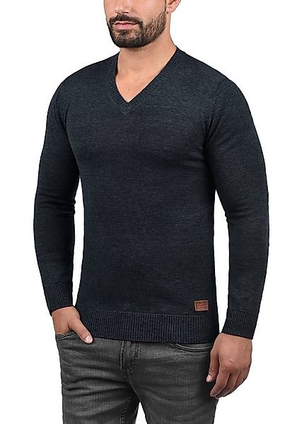 Blend Strickpullover BHLasse Feinstrickpullover mit aufgestickten Ellenboge günstig online kaufen