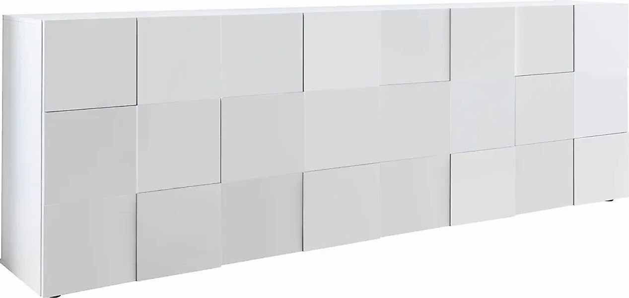 INOSIGN Sideboard "Dama Breite 241, Kommode 4 Türen, Anrichte", Front in 3D günstig online kaufen