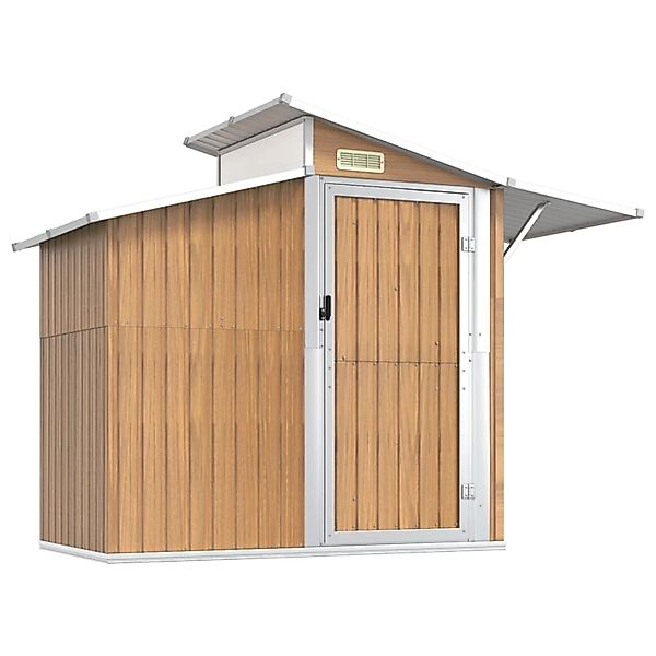 vidaXL Gerätehaus, Geräteschuppen Braun 270x130x208,5 cm günstig online kaufen