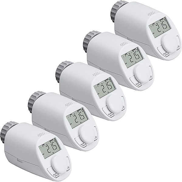 eqiva Heizkörperthermostat Set Elektronik-Heizkörperthermostat Model N günstig online kaufen