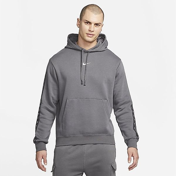 Nike Sportswear Repeat Fleece Kapuzenpullover XL Iron Grey / Iron Grey / Wh günstig online kaufen
