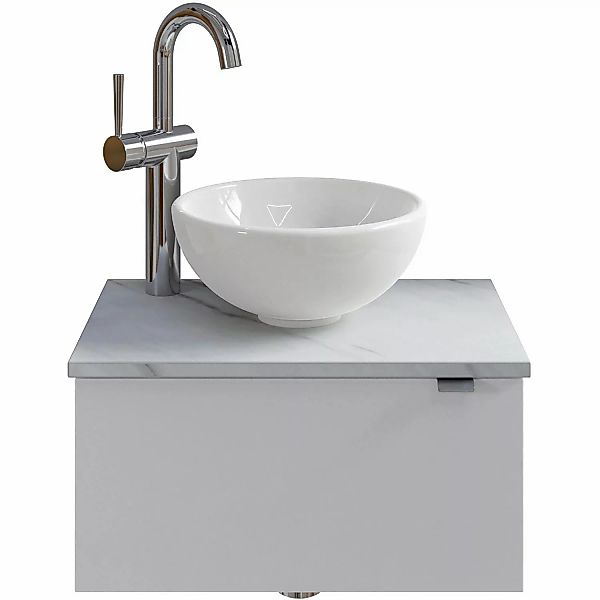 Pelipal Einzelwaschtisch Serie 6915 51 cm Weiß mit Softclose günstig online kaufen