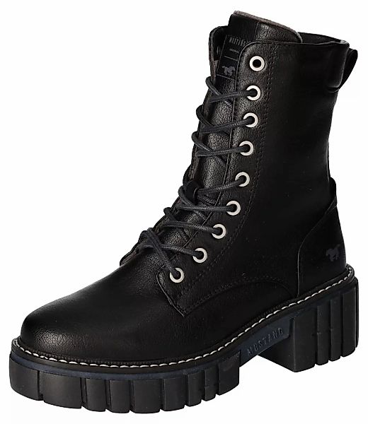 MUSTANG Stiefelette Lederimitat Ankleboots günstig online kaufen