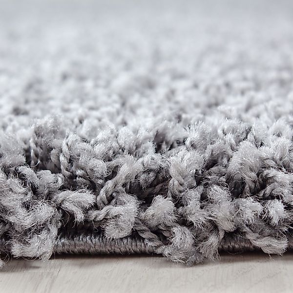 Carpettex Hochflor-Bettumrandung Unicolor - Einfarbig, Höhe günstig online kaufen