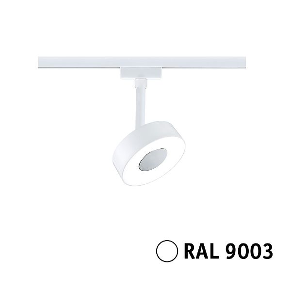 Paulmann "URail LED Schienenspot Circle Einzelleuchte 190lm 5W 4000K dimmba günstig online kaufen