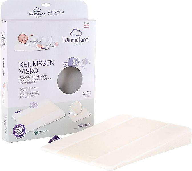 Träumeland Babykissen care KEILKISSEN VISKO 32 x 40 cm (0 - 8 Monate) günstig online kaufen